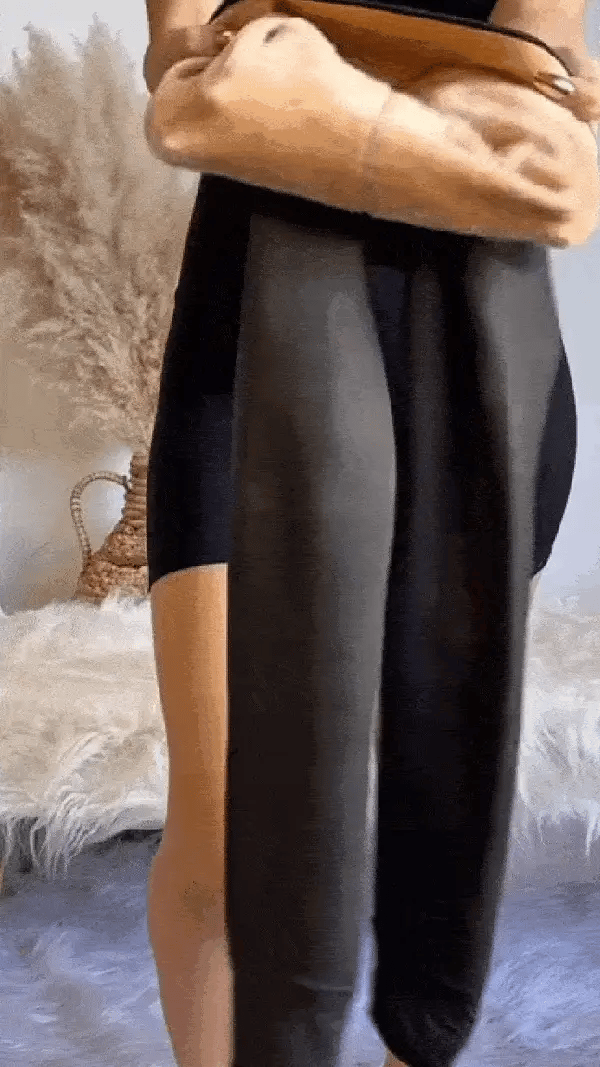 A leggings puha, bolyhos belseje